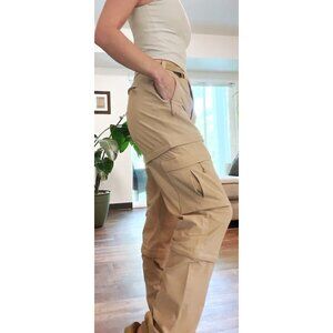 Tan North Face Hiking Bridgeway Pants